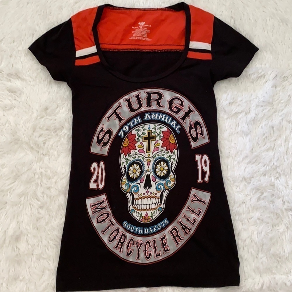 2019 79th annual Sturgis biker women’s T-shirt